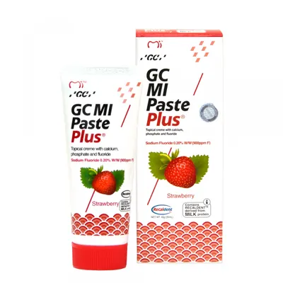 Крем для зубів GC MI Paste Plus для ремінералізації Полуниця, 35