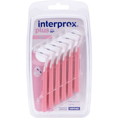 Міжзубні щітки Dentaid Interprox Nano Plus 2G 0.6 мм, 6 шт