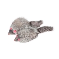 Игрушка для кошек Fox M004G Мышь серая, 10 см