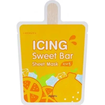 Маска тканинна для обличчя A'pieu Icing Sweet Bar Hanrabong з екстрактом мандарину, 21 г