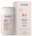 Сонцезахисний супер флюїд Babe Laboratorios SPF50 ВВ матуючий з тонуючим ефектом для всіх типів шкіри, 50 мл