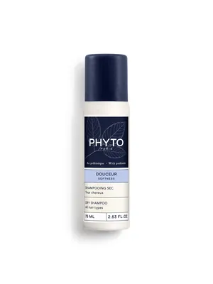 Шампунь сухий Phyto Douceur Ніжність з пребіотиком, 75 мл