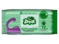 Салфетки влажные Zeffir Baby детские с экстрактом алоэ вера, с клапаном, 72 шт