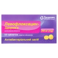Левофлоксацин-Здоров'я таблетки, в/о по 250 мг №10