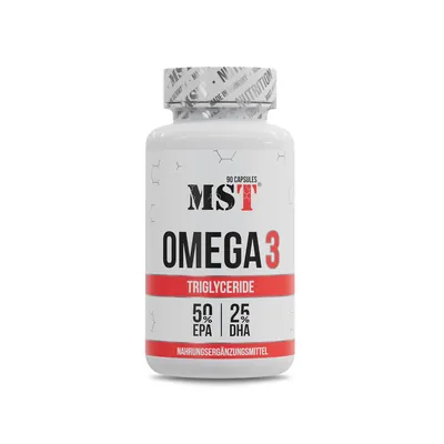 Омега-3 MST Nutrition Omega 3 Triglyceride, 90 гелевих капсул