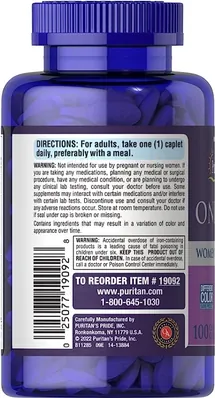 Мультивітаміни для жінок Puritan's Pride One Daily Women's Multivitamin, 100 каплет