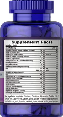 Мультивітаміни для жінок Puritan's Pride One Daily Women's Multivitamin, 100 каплет