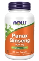 Екстракт Женьшеню NOW Panax Ginseng 500 мг, 250 капсул