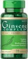 Женьшень комплекс Puritan's Pride Ginseng Complex, 75 капсул