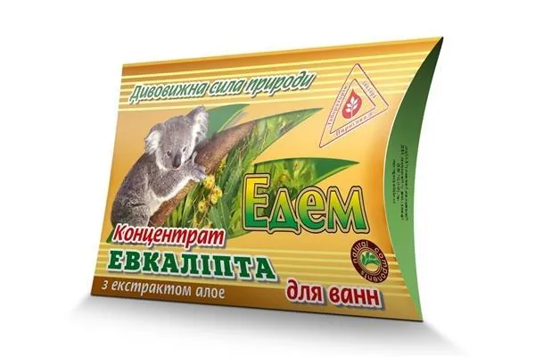 Концентрат евкаліпту Лабораторія доктора Пирогова Едем з екстрактом алое, 450 г