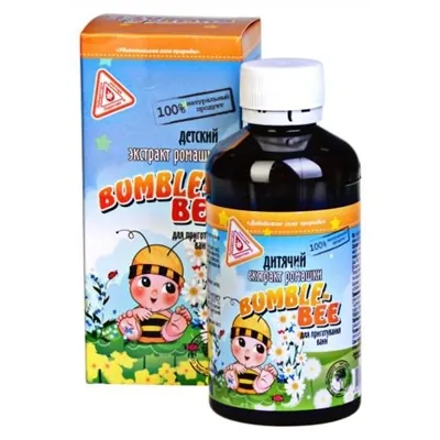Екстракт ромашки для ванн Dr.Pirogov Bumble-Bee дитячий, 200 мл