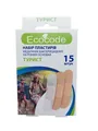 Набір пластирів Ecocode Турист 2,5 х 7,2 см, 15 штук