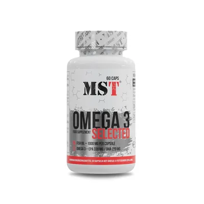Омега-3 MST Nutrition Omega 3 Selected, 60 гелевих капсул