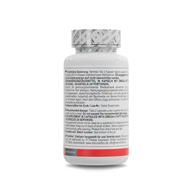 Омега-3 MST Nutrition Omega 3 Selected, 60 гелевих капсул