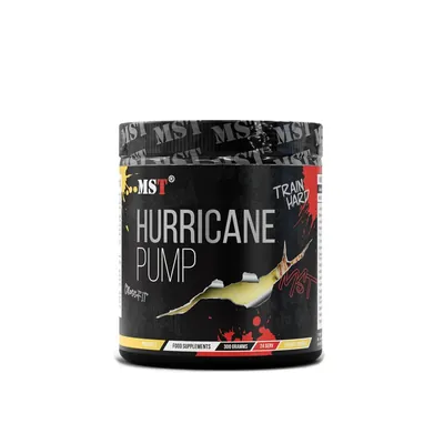 Передтренувальний комплекс MST Nutrition Hurricane Pump ананас, 300 г