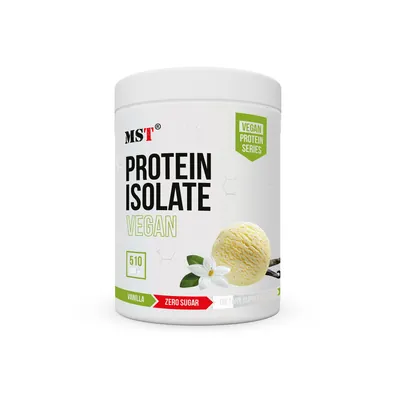 Протеїн рослинний змішаний MST Nutrition Protein Isolate Vegan ваніль, 510 г
