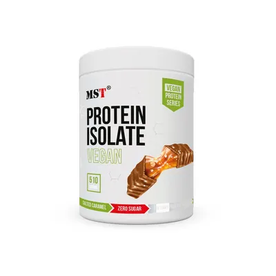 Протеїн рослинний змішаний MST Nutrition Protein Isolate Vegan солона карамель, 510 г