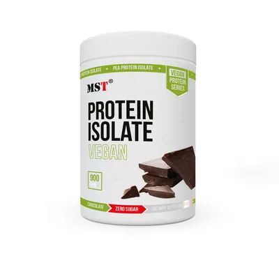 Протеїн рослинний змішаний MST Nutrition Protein Isolate Vegan шоколад, 900 г