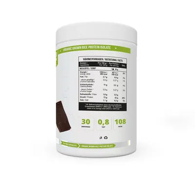 Протеїн рослинний змішаний MST Nutrition Protein Isolate Vegan шоколад, 900 г