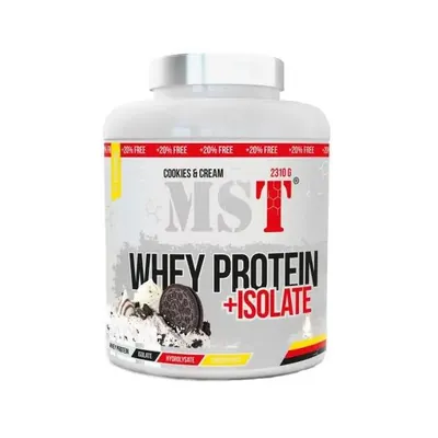 Протеїн сироватковий змішаний MST Nutrition Whey Protein + Isolate печиво з кремом, 2310 г