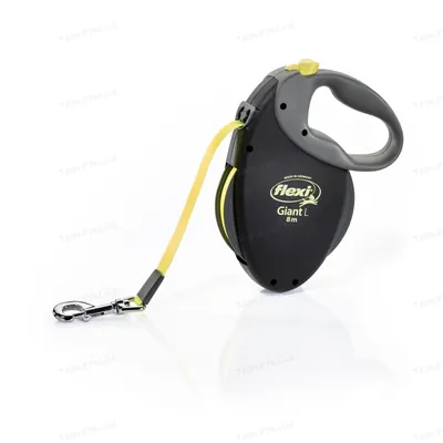 Повідець-рулетка Flexi Giant Professional стрічка 10m/50кг жовтий 30103
