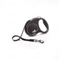 Повідець-рулетка Flexi Black Design S стрічка 5m/15кг чорний 33906