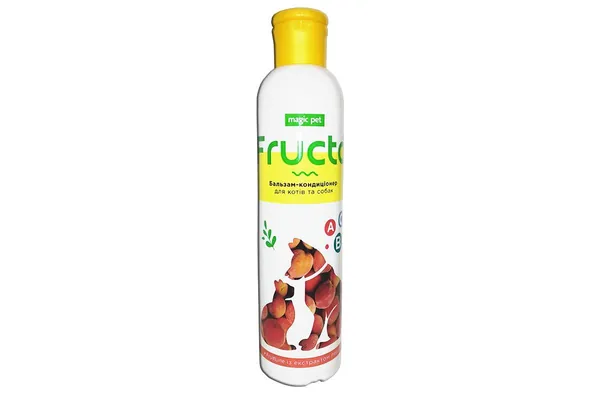 Бальзам-ополіскувач Magic Pet Fruit Line Peach з екстрактом персика, для собак та котів, 220 мл