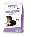 Корм сухой PetQM Dogs Basic with Lamb & Rice для собак с ягненком и рисом, 10 кг
