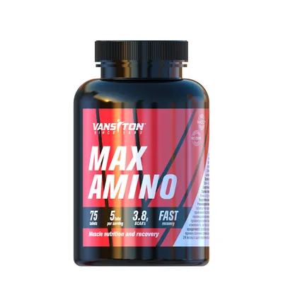 Макс Аміно Vansiton Max Amino, 75 таблеток