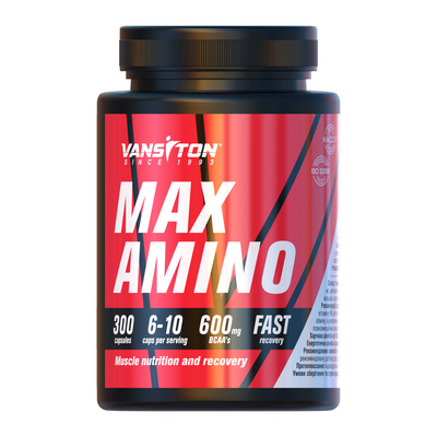 Аминокислота Vansiton Max Amino (Макс Амино), 300 капсул