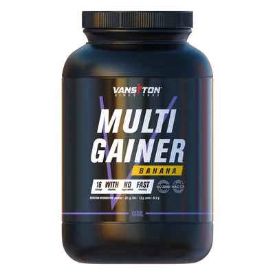 Гейнер Vansiton Multigainer, банан, 1,5 кг