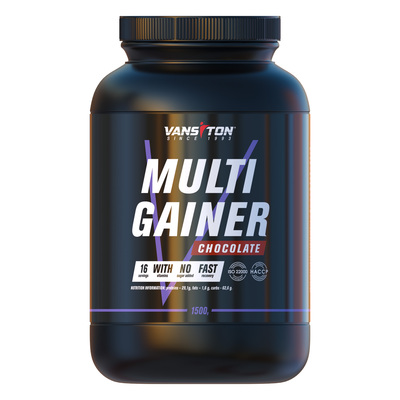 Гейнер Vansiton Multigainer (Мультигейнер), шоколад, 1,5 кг