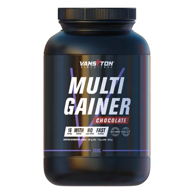 Гейнер Vansiton Multigainer, шоколад, 1,5 кг