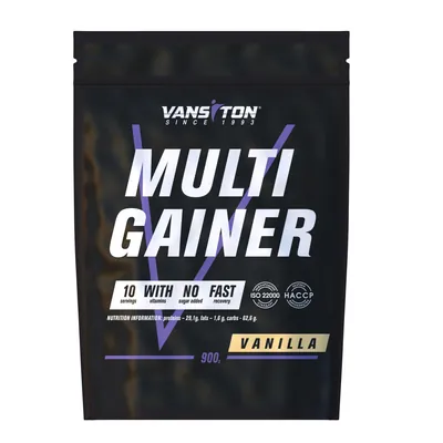 Гейнер Vansiton Multigainer, ваніль, 900 г