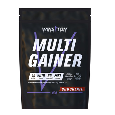 Гейнер Vansiton Multigainer (Мультигейнер), шоколад, 900 г