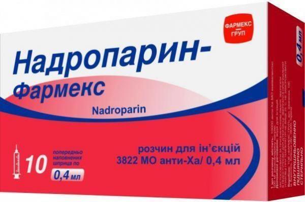 Надропарин-Фармекс раствор д/ин. 9500 анти-Ха МЕ/мл по 0.4 мл №10 в предвар. запол. шпр.