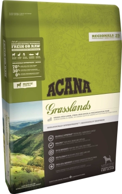 Корм сухой для собак всех пород ACANA Grasslands Dog, 6 кг