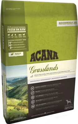 Корм сухий для собак всіх порід ACANA Grasslands Dog, 6 кг