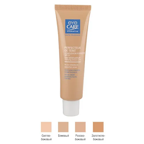 Засіб корегуючий Eye Care Cosmetic, вирівнюючий текстуру шкіри з SPF 25, колір світло-бежевий, 25 мл