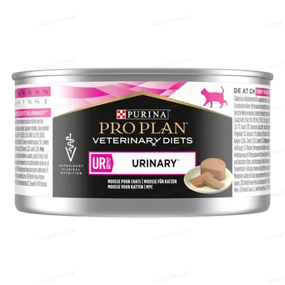 Корм вологий Purina Pro Plan Veterinary Diets UR Mousse Turkey для кішок з сечокам'яною хворобою, 195 г