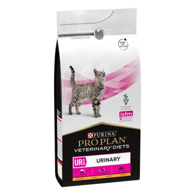 Корм сухой Purina Pro Plan PVD UR Urinary для кошек c мочекаменной болезнью, 1,5 кг