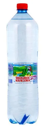 Вода мінеральна Поляна Квасова сильногазована, 1,5 л