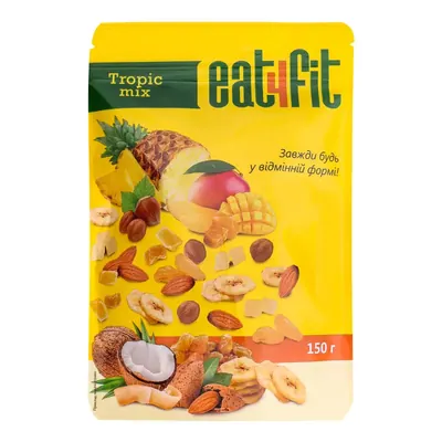 Суміш горіхово-фруктова Eat4Fit Tropic mix, 150 г