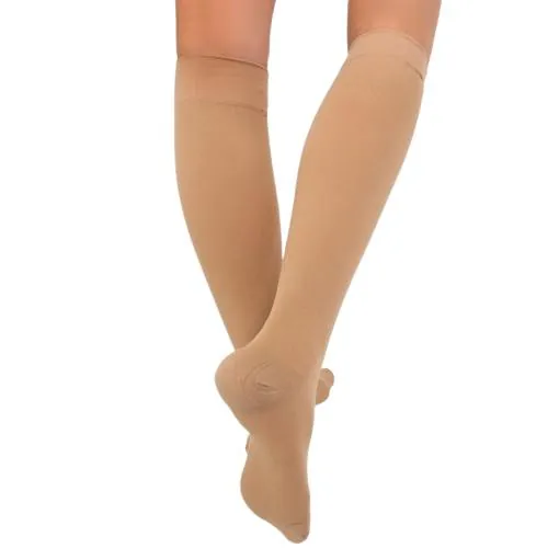 Гольфи компресійні Ortenza 5101-K закритий носок, клас компресії 1, колір бежевий, розмір 2