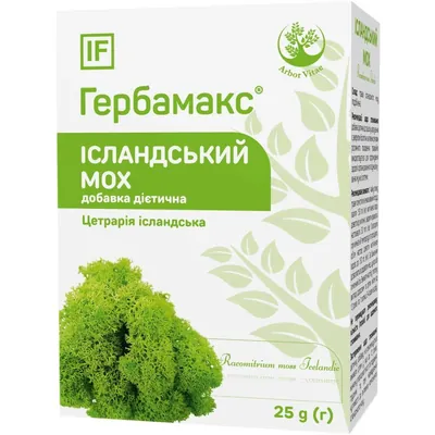 Ісландський мох Гербамакс, 25 г