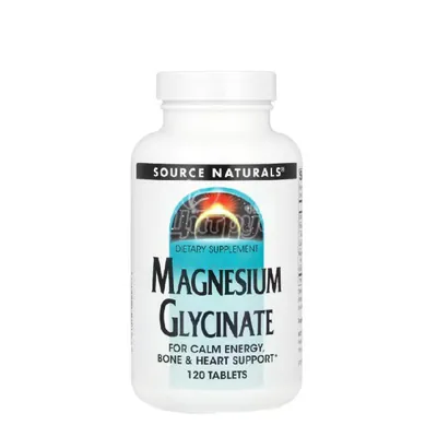 Магній Гліцинат Source Naturals Magnesium Glycinate, 120 таблеток