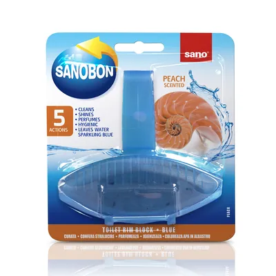 Блок підвісний для унітазу Sano Sanobon Peach, 55 г