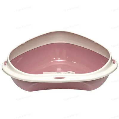 Туалет кутовий для котів Georplast Shuttle Corner, 49x40x17,5 см