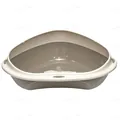 Туалет кутовий для котів Georplast Shuttle Corner, 49x40x17,5 см
