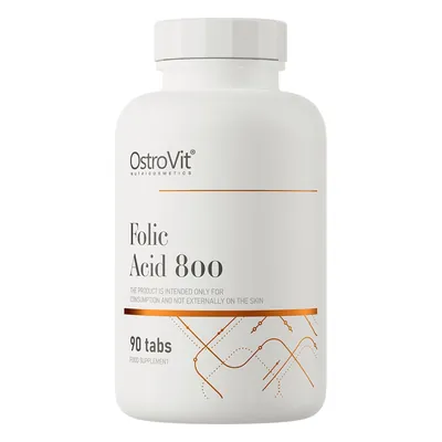 Вітамінно-мінеральний комплекс OstroVit Folic Acid 90 таблеток (5902232619256)